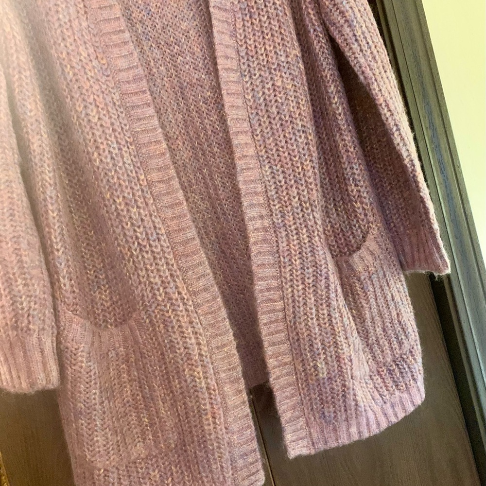 Torrid Mauve Open-Front Cardigan - Picture 3 of 6